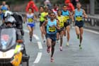 Kenenisa Bekele leads the BUPA Great North Run.